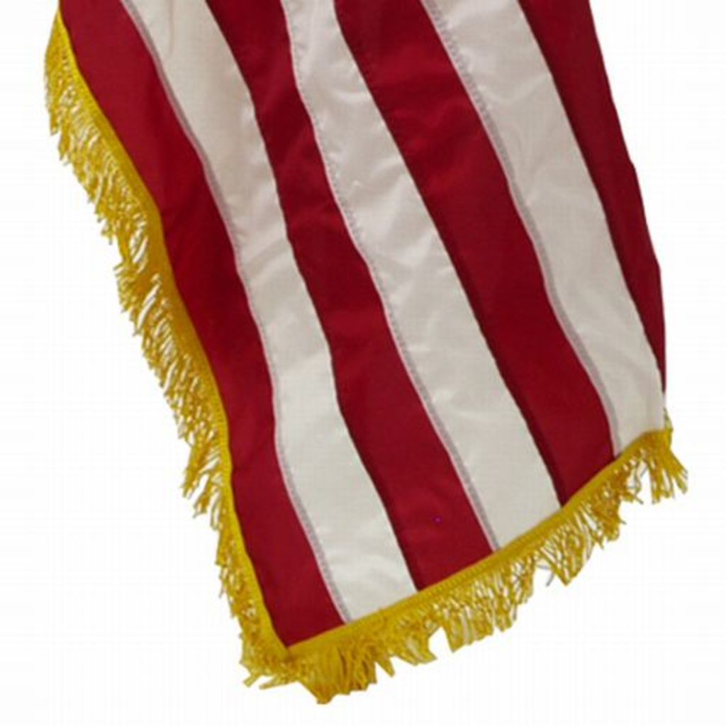Image of Valley Forge Nylon Indoor U.S. Flag 3' x 5' - United States - 36" x 60" - Embroi