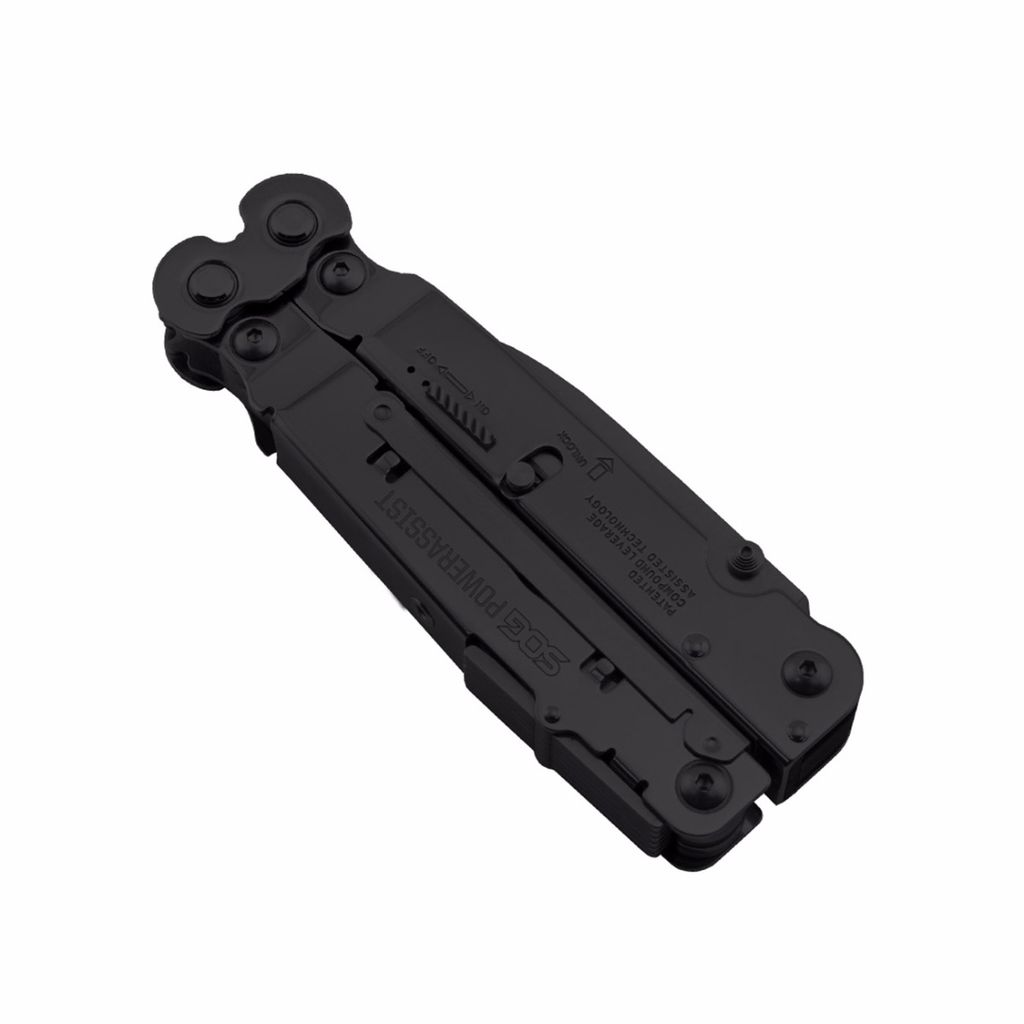 SOG - PowerAssist - Black Oxide - Nylon Sheath
