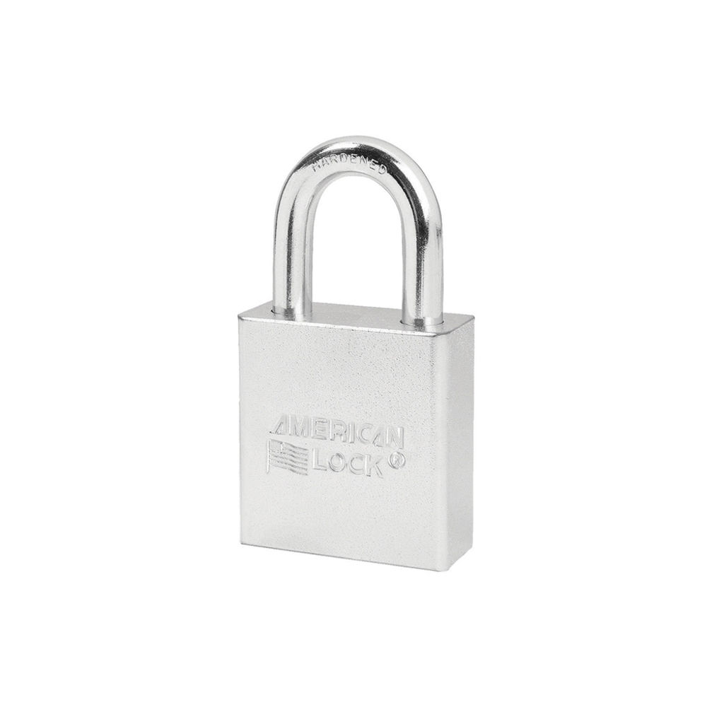 Image of American Lock A5200CN Padlock - Steel Chrome Plated Body Boron Shackle