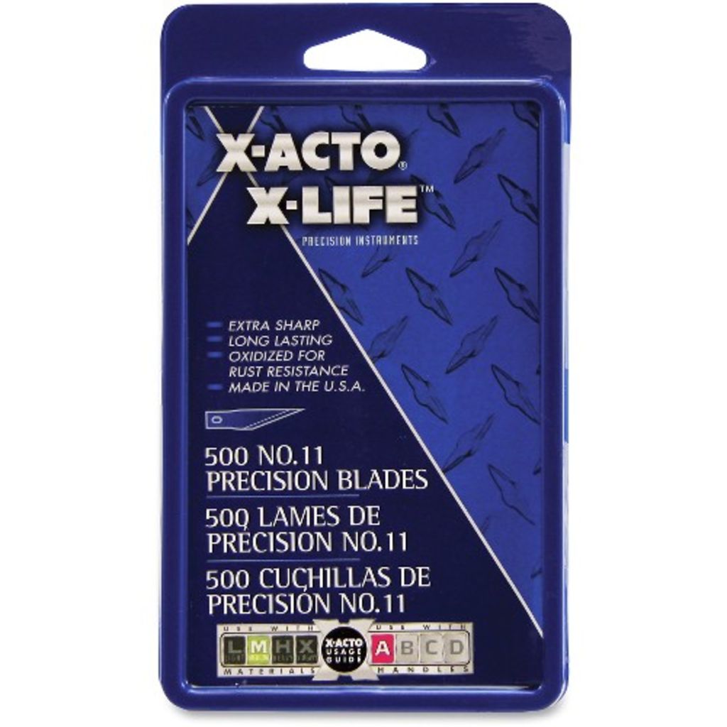 Image of X-Acto No.11 Classic Fine Pnt X-Life Refill Blade - #11 - Durable Self-sharpenin