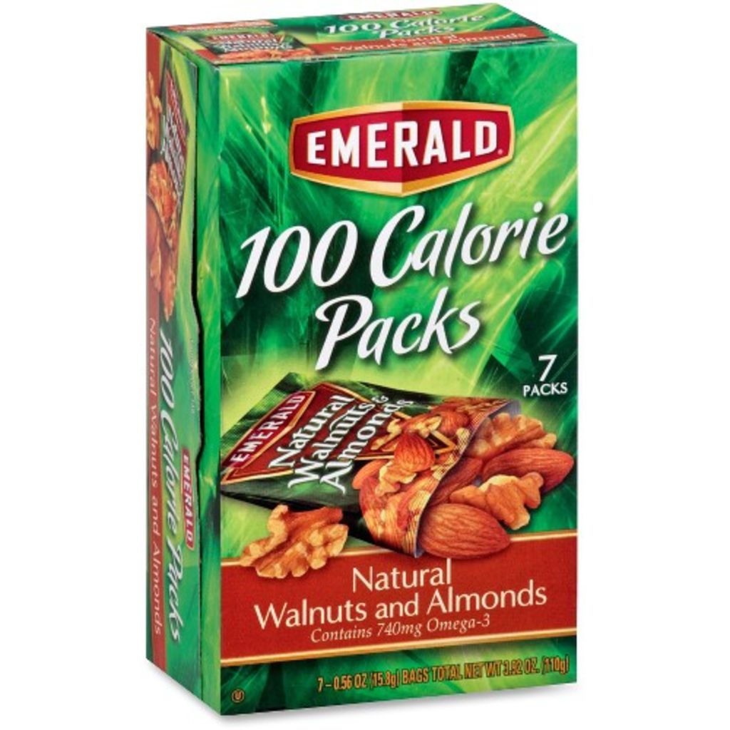 Image of Emerald Diamond 100 Calorie Packs Natural Walnuts/Almonds