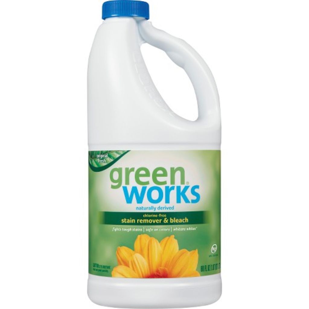 Image of Green Works Stain Remover and Bleach - Liquid - 0.47 gal (60 fl oz) - 8 / Carton