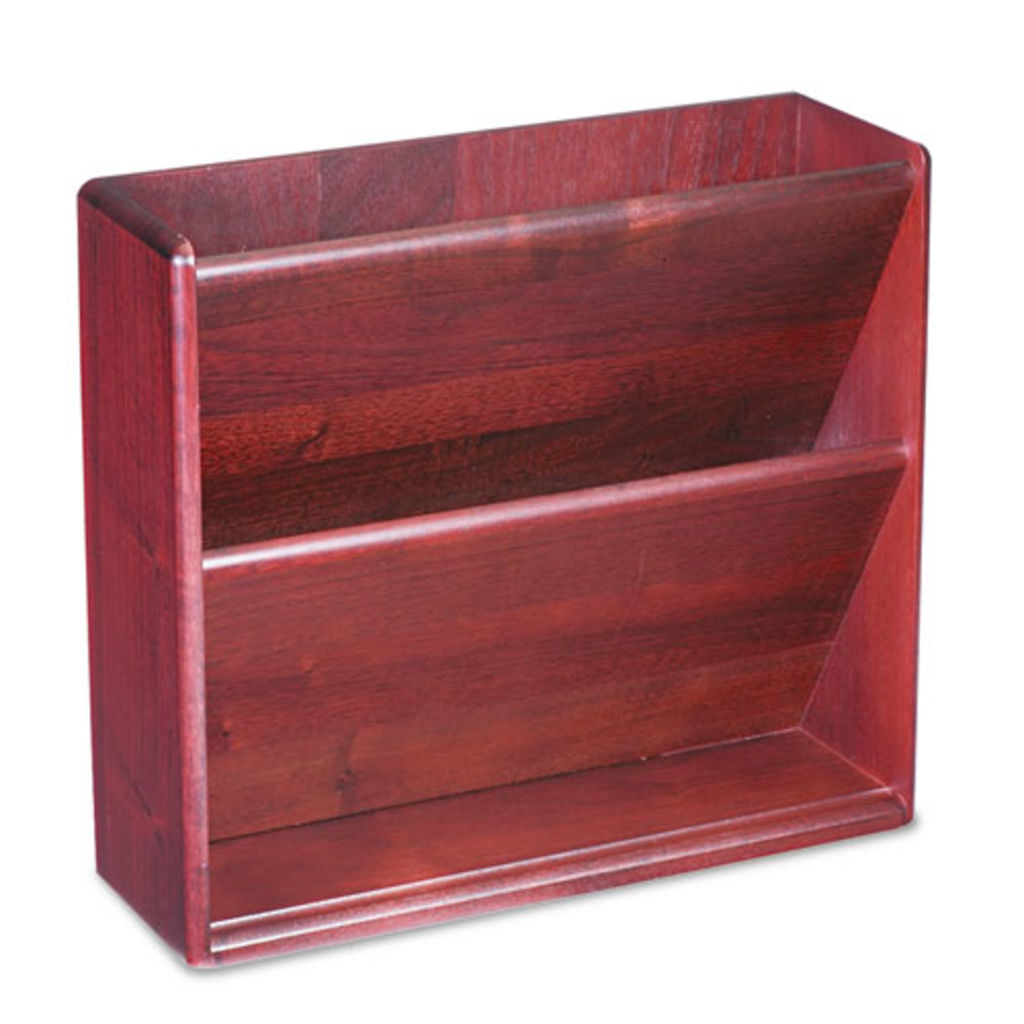 Image of File Wall Double Enclosed Mahogany