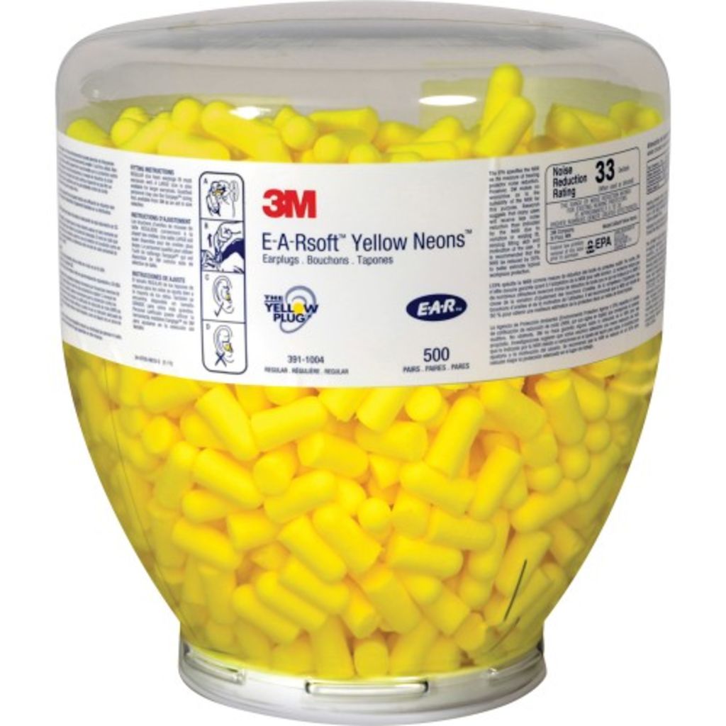 Image of E-A-R Classic Earplugs - Recommended for: Automotive Building Construction Indus