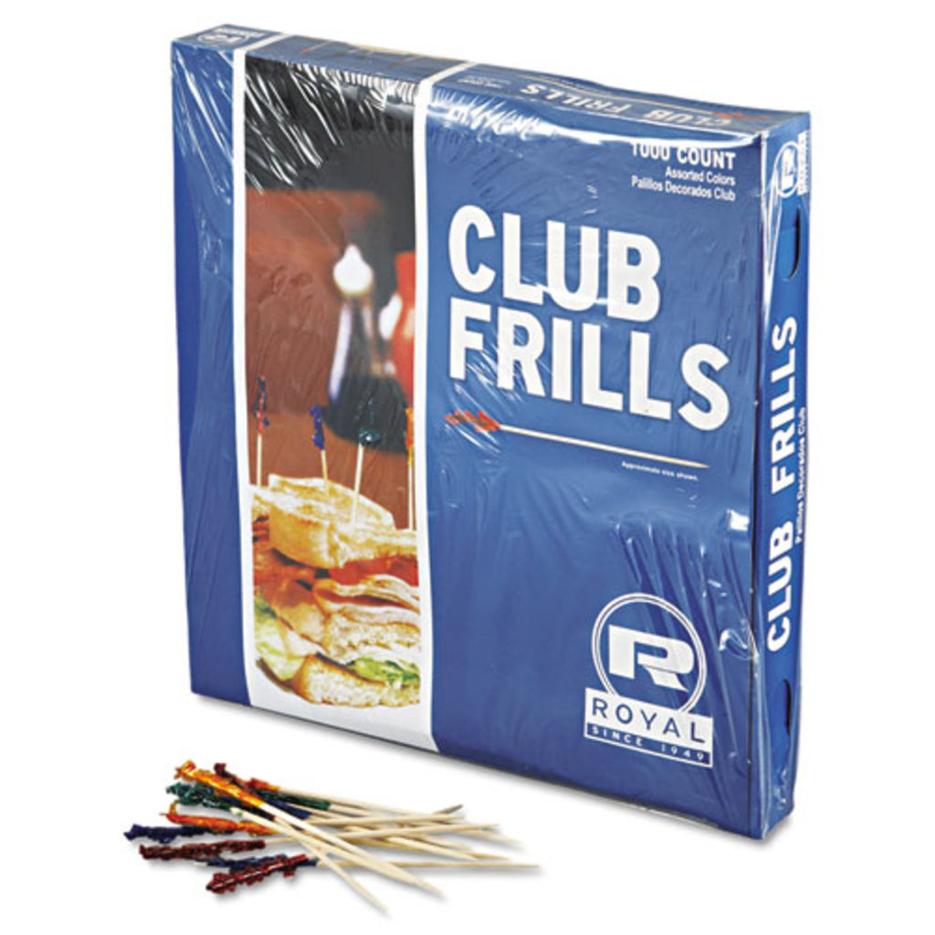 Image of Toothpick club frill wood