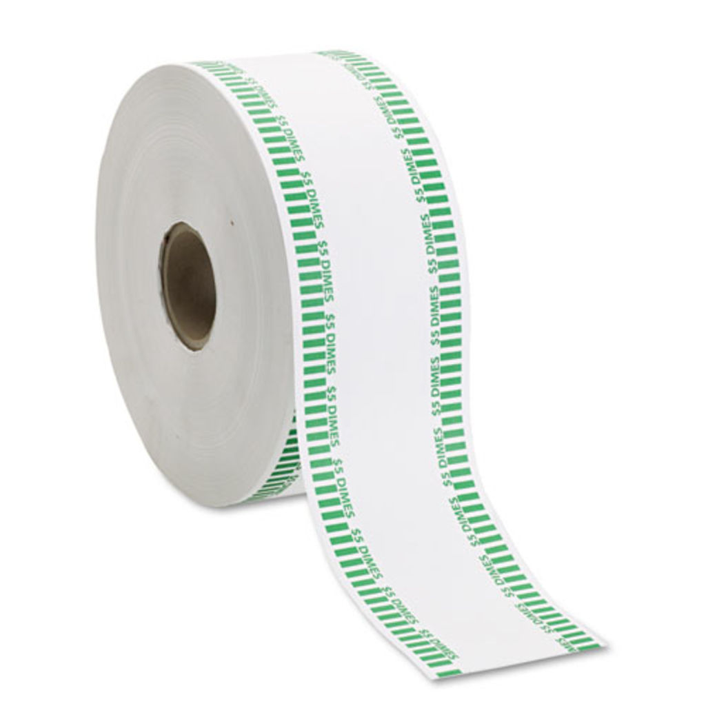 Image of Wrapper Coin Dime Green