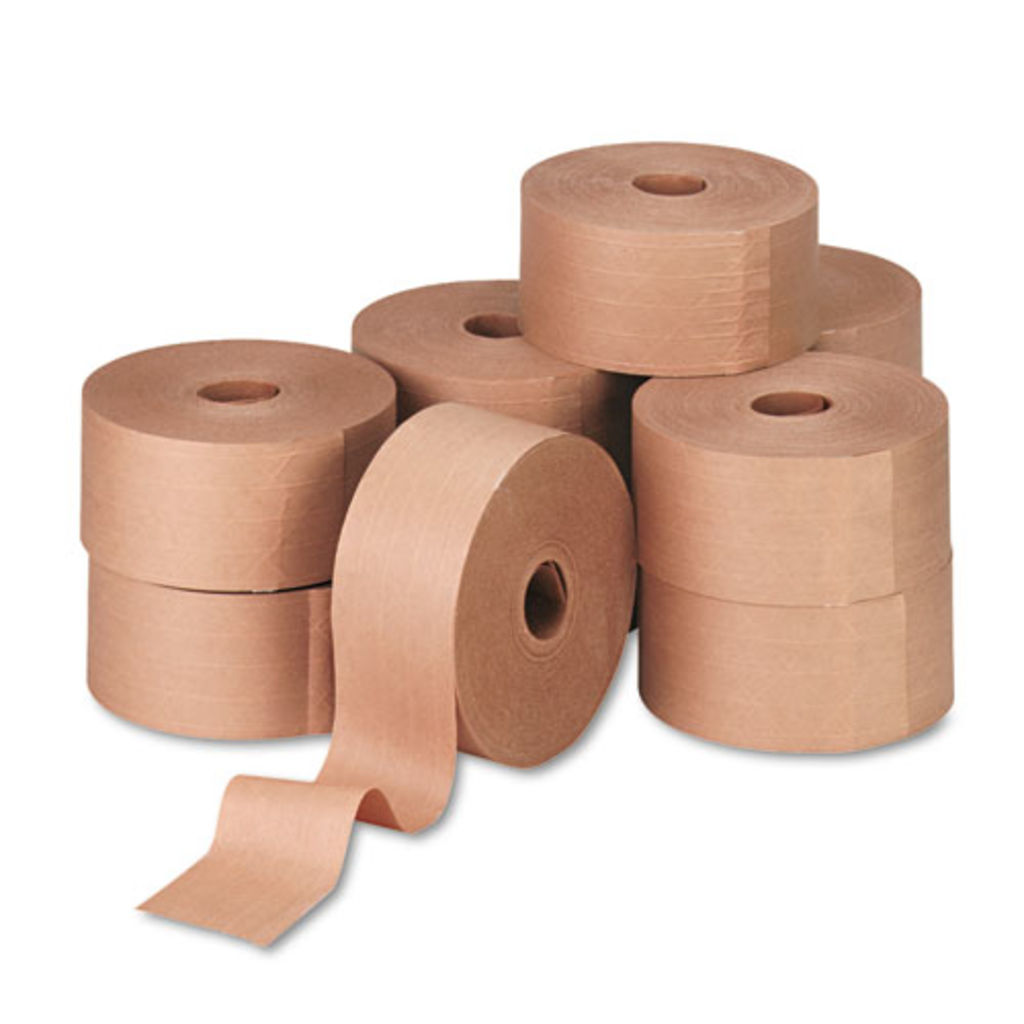 Image of Tape Gum 3"X450'#250 Brown Kraft