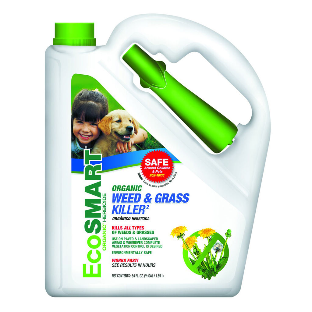 Image of EcoSMART Organic Weed &amp; Grass Killer 64 oz - 64 oz (4 lb)