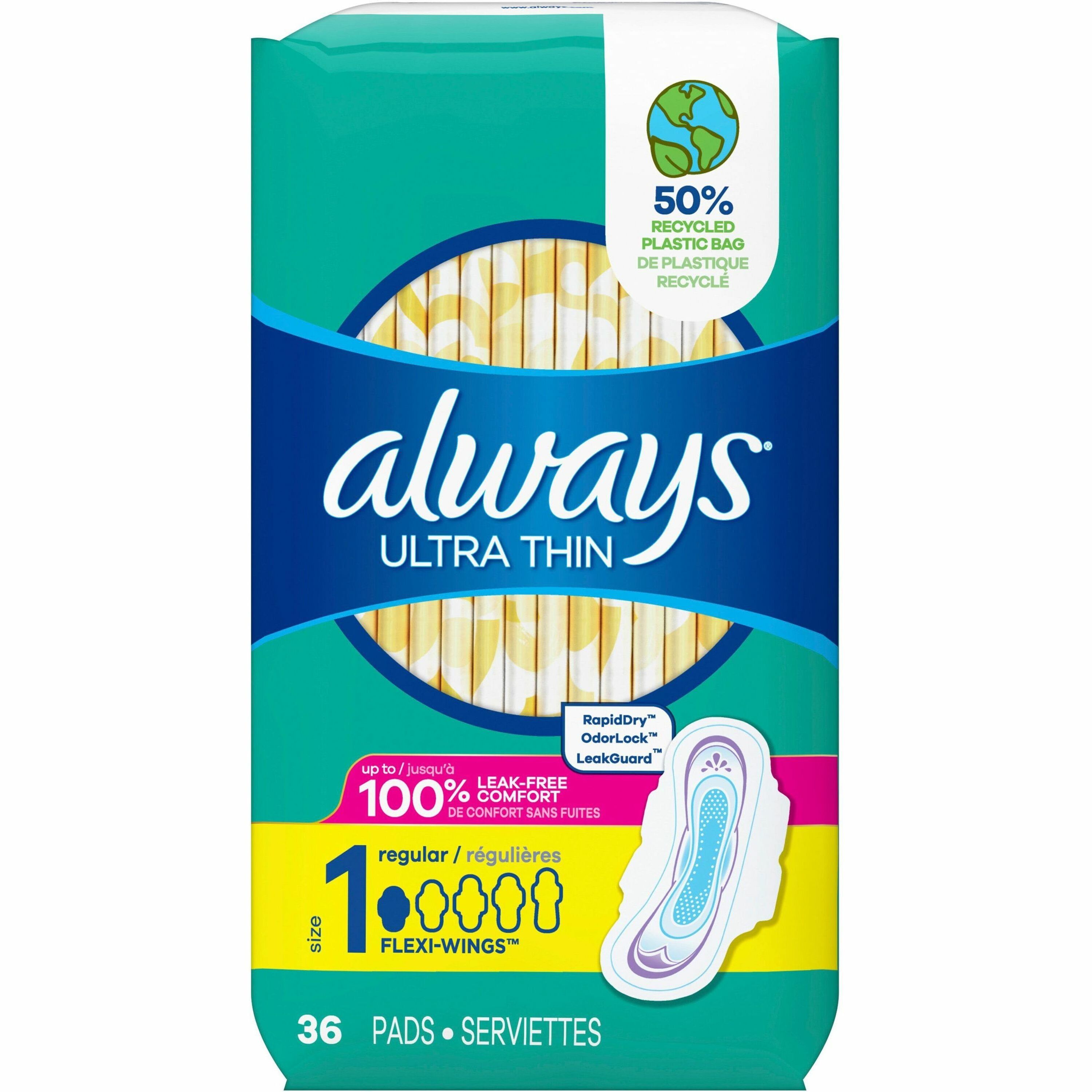 Image of P&G Always Flexi-Wing Ultra Thin Pads